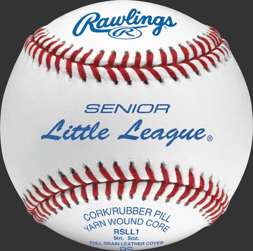 RSLL1 Senior League youth competition grade baseball with raised seams