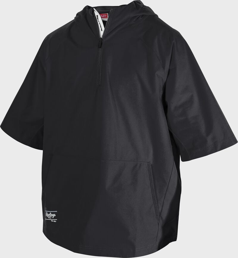 A black Rawlings ColorSync cage jacket - SKU: CSSSJ-B