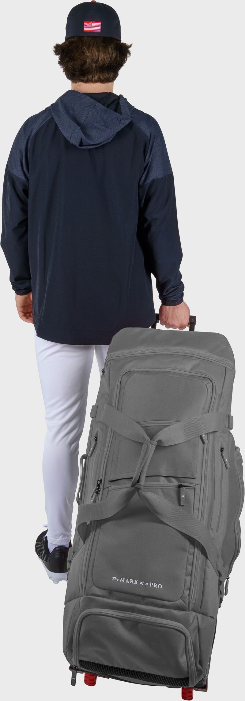 Yadi 2 Wheeled Equipment Bag, Graphite