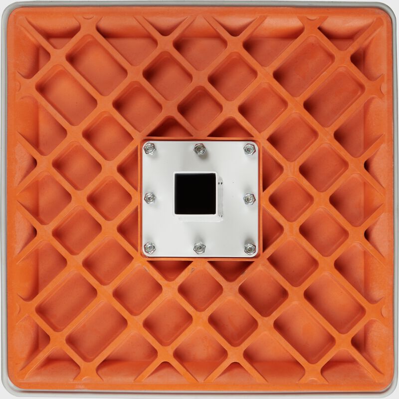 Orange bottom of a Hollywood Impact Kwik-Release base - SKU: HIKRB
