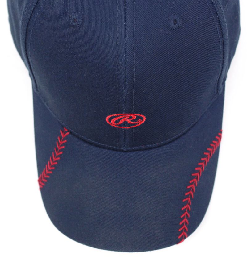 Above view of Women's Change Up Navy Baseball Stitch Hat - SKU: RC40000-400