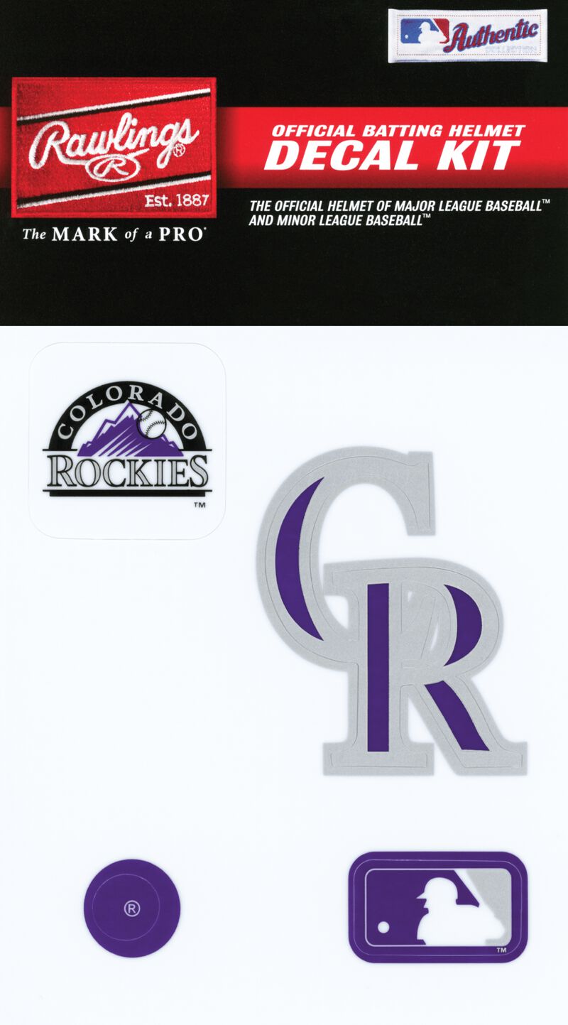 MLB Colorado Rockies Decal Kit