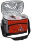 An open Cleveland Browns 12 can cooler with ice and drinks image number null