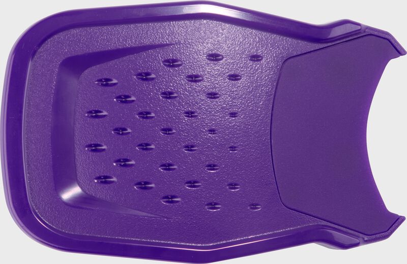 A purple Rawlings RX2 Reverse adjustable batting helmet extension loading=