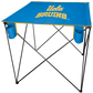 A blue NCAA UCLA Bruins bar height tailgate table with the Bruins logo in the middle - SKU: 10063065511 image number null