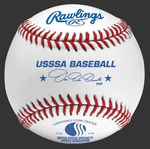 ROLBUSSSA USSSA youth tournament grade baseball with raised seams