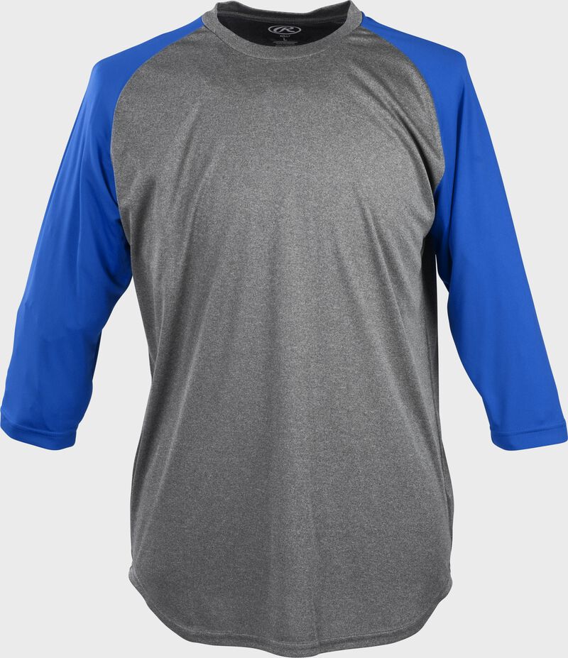 Rawlings 3/4 Sleeve Performance Jersey Shirt, Adult & Youth