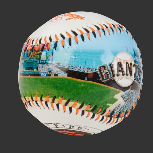 Stadium picture of a San Francisco Giants stadium baseball