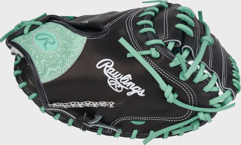 Thumb of a black Rawlings Pro Preferred 33-Inch Catcher's Mitt