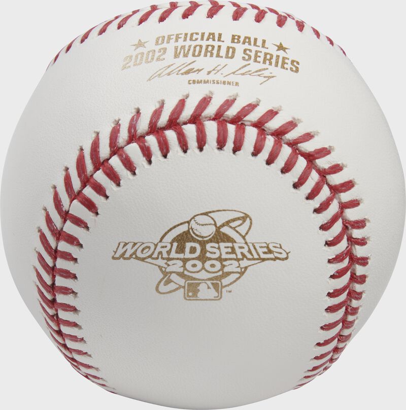 Rawlings MLB World Series Commemorative Baseball, 2002 loading=