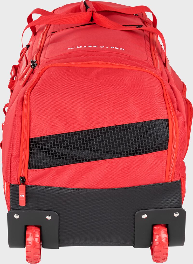 Yadi 2 Wheeled Equipment Bag, Scarlet