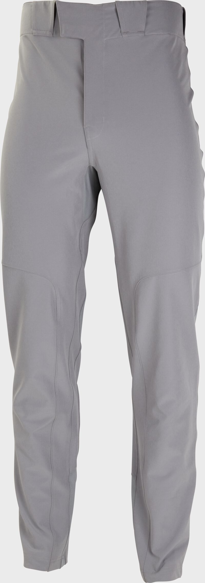 Front of blue gray Rawlings Gold Collection baseball pants - SKU: GCTBP-BG