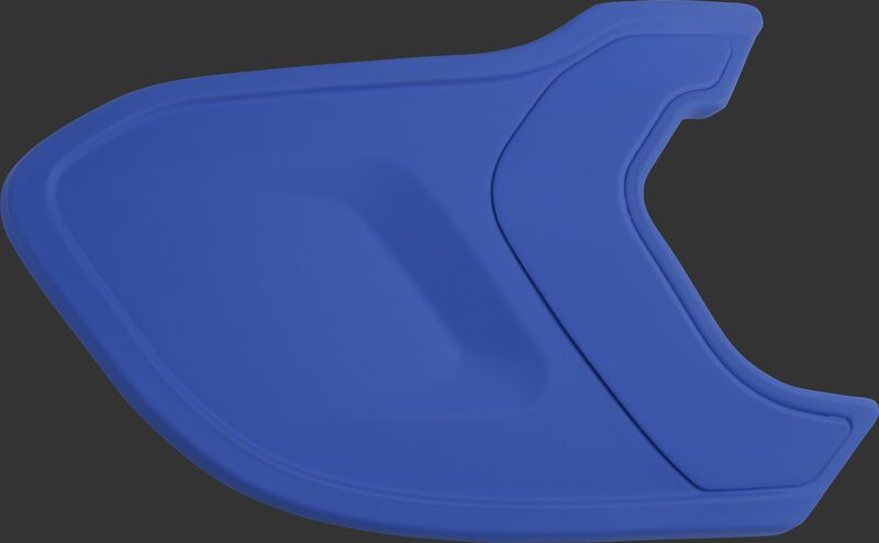 A matte royal MEXT Mach EXT batting helmet extension