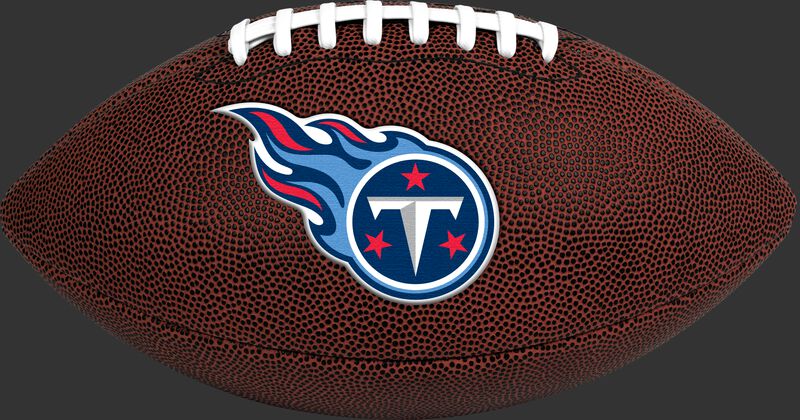 Brown NFL Tennessee Titans Football With Team Logo SKU #07081069811