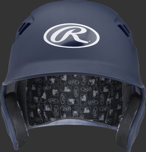 Coolflo High School/College Matte Batting Helmet Navy
