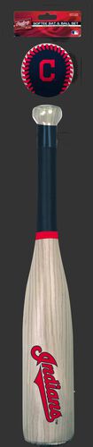 MLB Cleveland Indians Bat and Ball Set