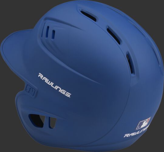 Coolflo High School/College Matte Batting Helmet Royal