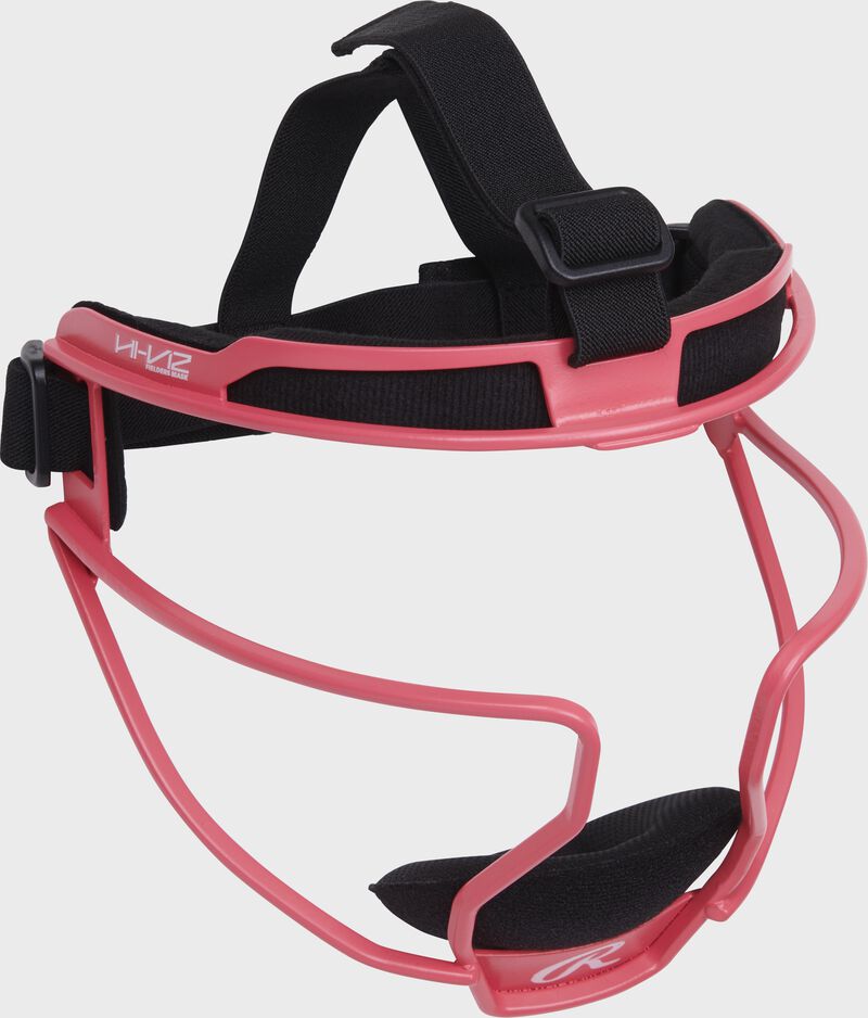 Rawlings Hi-Viz Softball Fielder's Mask, Pink, Youth