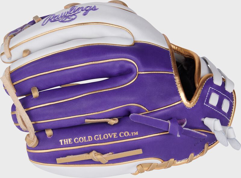 Liberty Advanced Color Series 11.75 in Infield Glove, White/Purple, Right