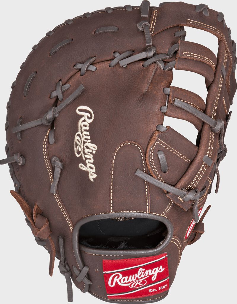 Shell back view of Player Preferred 12.5-in First Base Mitt