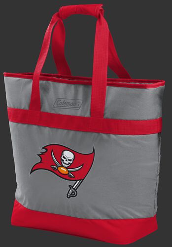 Rawlings Tampa Bay Buccaneers 30 Can Tote Cooler In Team Colors With Team Logo On Front SKU #07571086111
