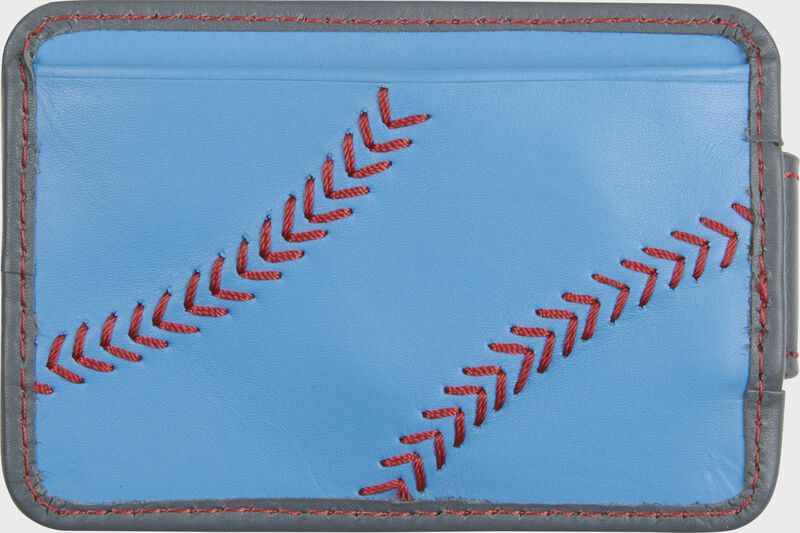 Rawlings "Pop" Baseball Stitch Front Pocket Wallet