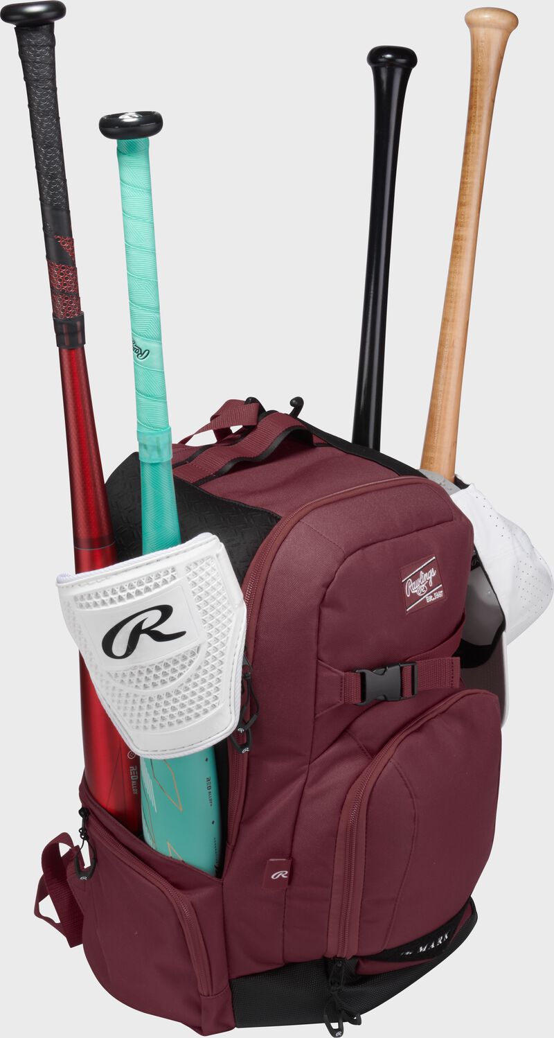 Rawlings Journey Players Backpack, Maroon