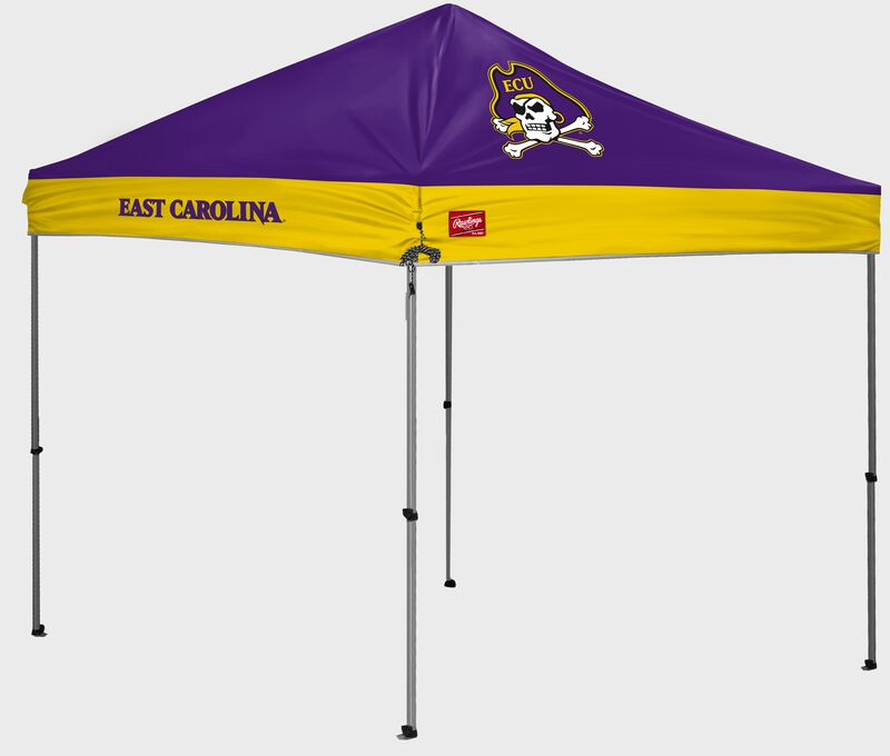 An East Carolina Pirates 9'x9' straight leg canopy loading=