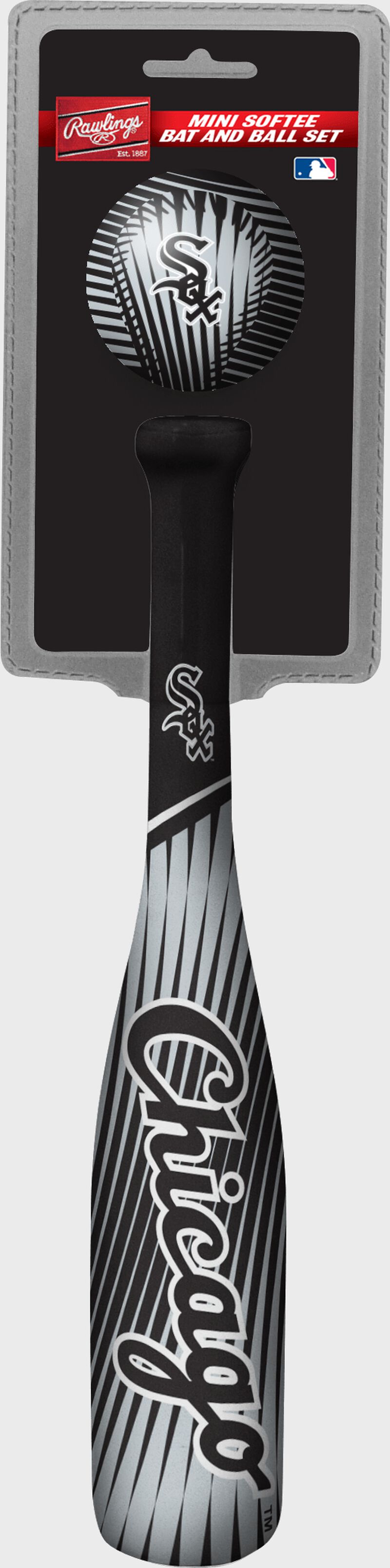 MLB Chicago White Sox Slugger Softee Mini Bat and Ball Set