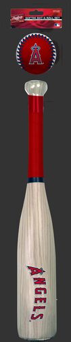 MLB Los Angeles Angels Bat and Ball Set