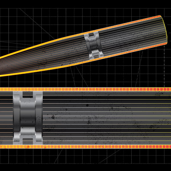 2025 Rawlings Icon BBCOR Baseball Bat Top BBCOR Bats Rawlings