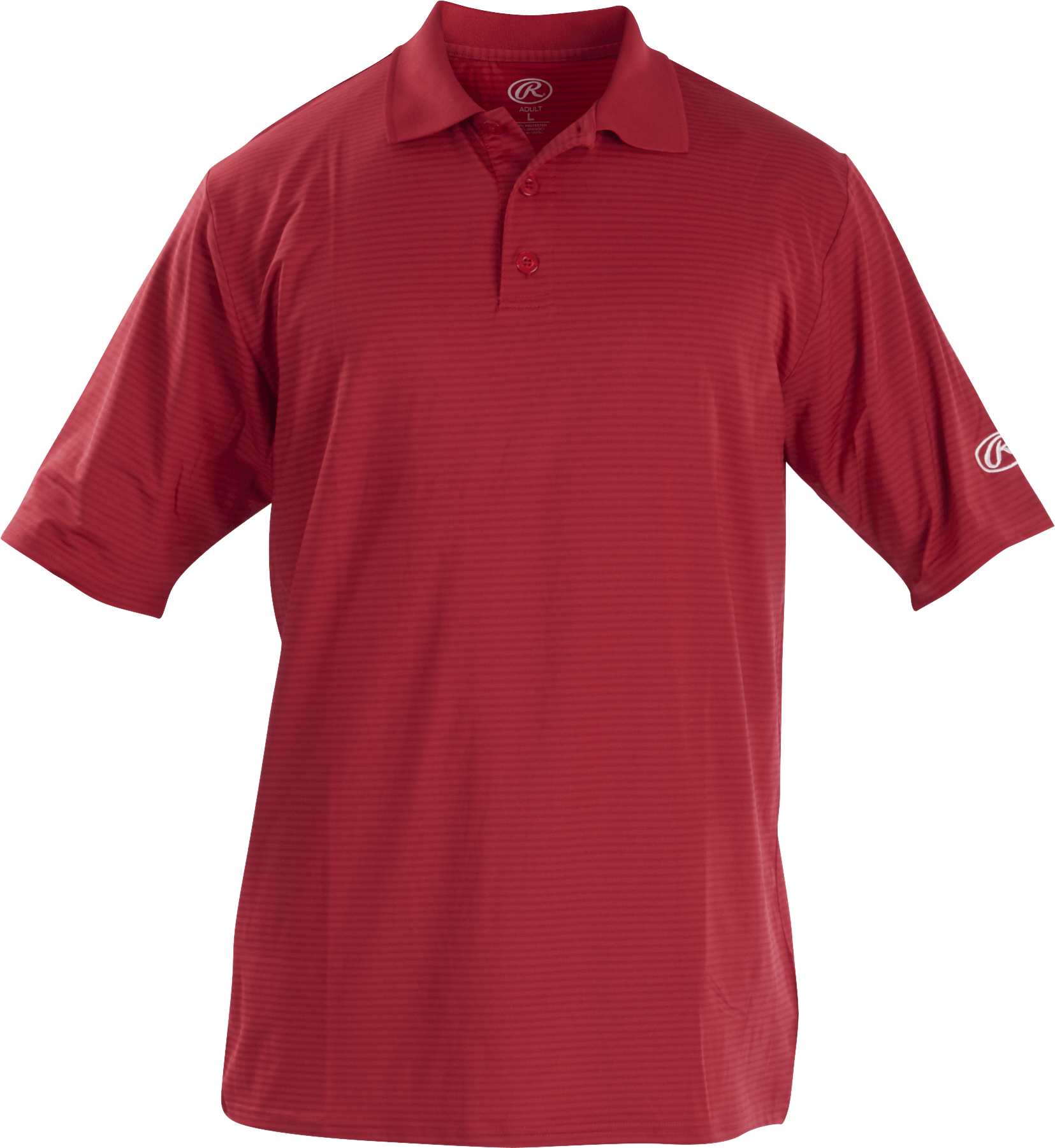 Rawlings Adult Short Sleeve Polo Shirt, 2-Button Front, Sport Baseball | Softball | Football |