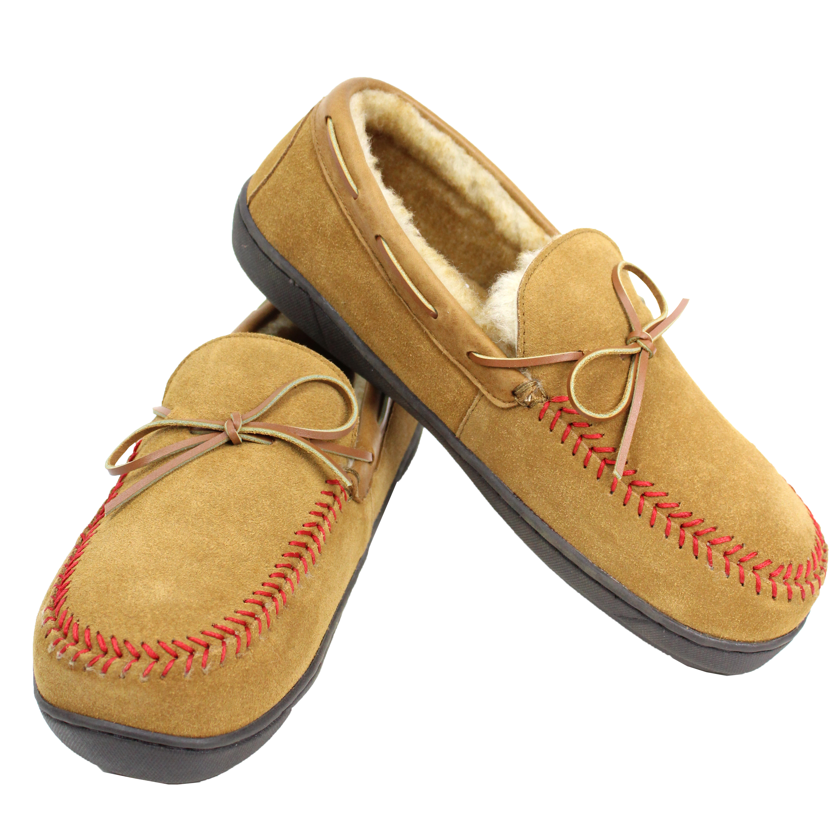 Men's Baseball Stitch Moccasins