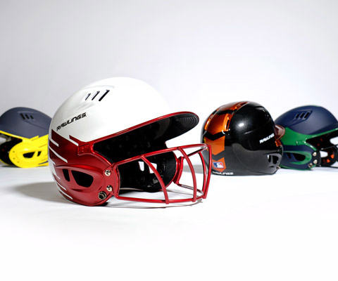 team softball helmets